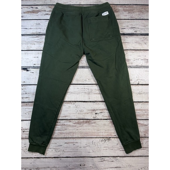 Banks Journal Men's Dark Green Joggers Knit Track Pants 28 - Picture 7 of 7